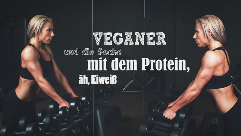 Veganer Protein