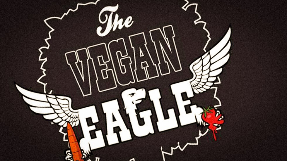 The Vegan Eagle Logo